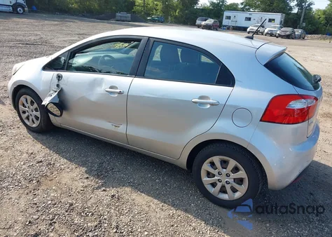 2013 Kia Rio Lx из США, поврежденный, VIN KNADM5A34D6227736